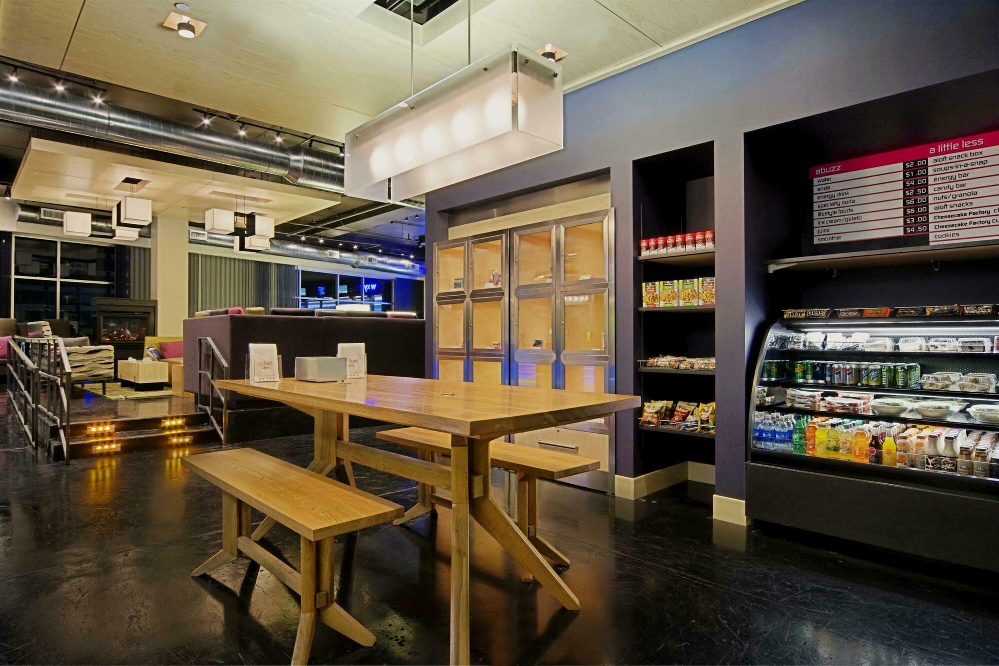 Aloft Charlotte City Center Restaurant foto